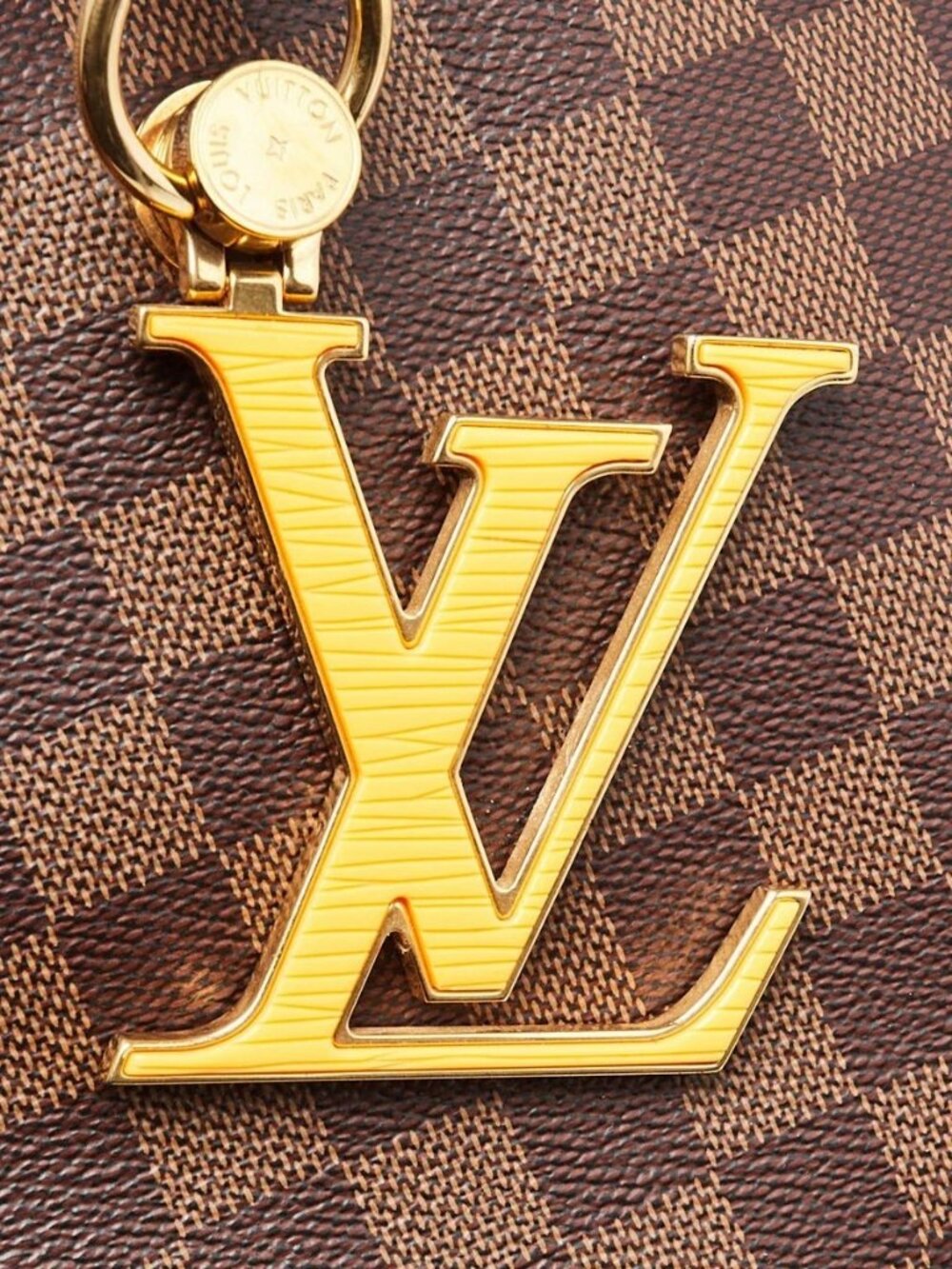 Louis Vuitton Black Damier Canvas Riverside Tote Bag - Picture 3 of 12